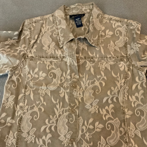 Denim & Co Jackets & Blazers - Denim & Co Blazer Jacket Women’s Medium Floral